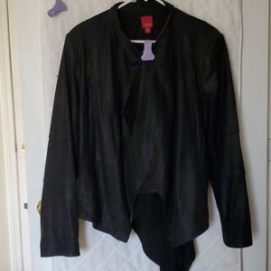 GENUINE LEATHER short jacket